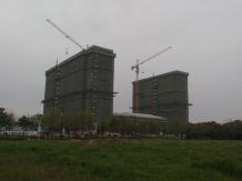 建设中土木科研楼全景 建设中土木科研楼全景