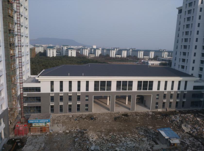 土木交通大楼的门楼-1 土木交通大楼的门楼-1